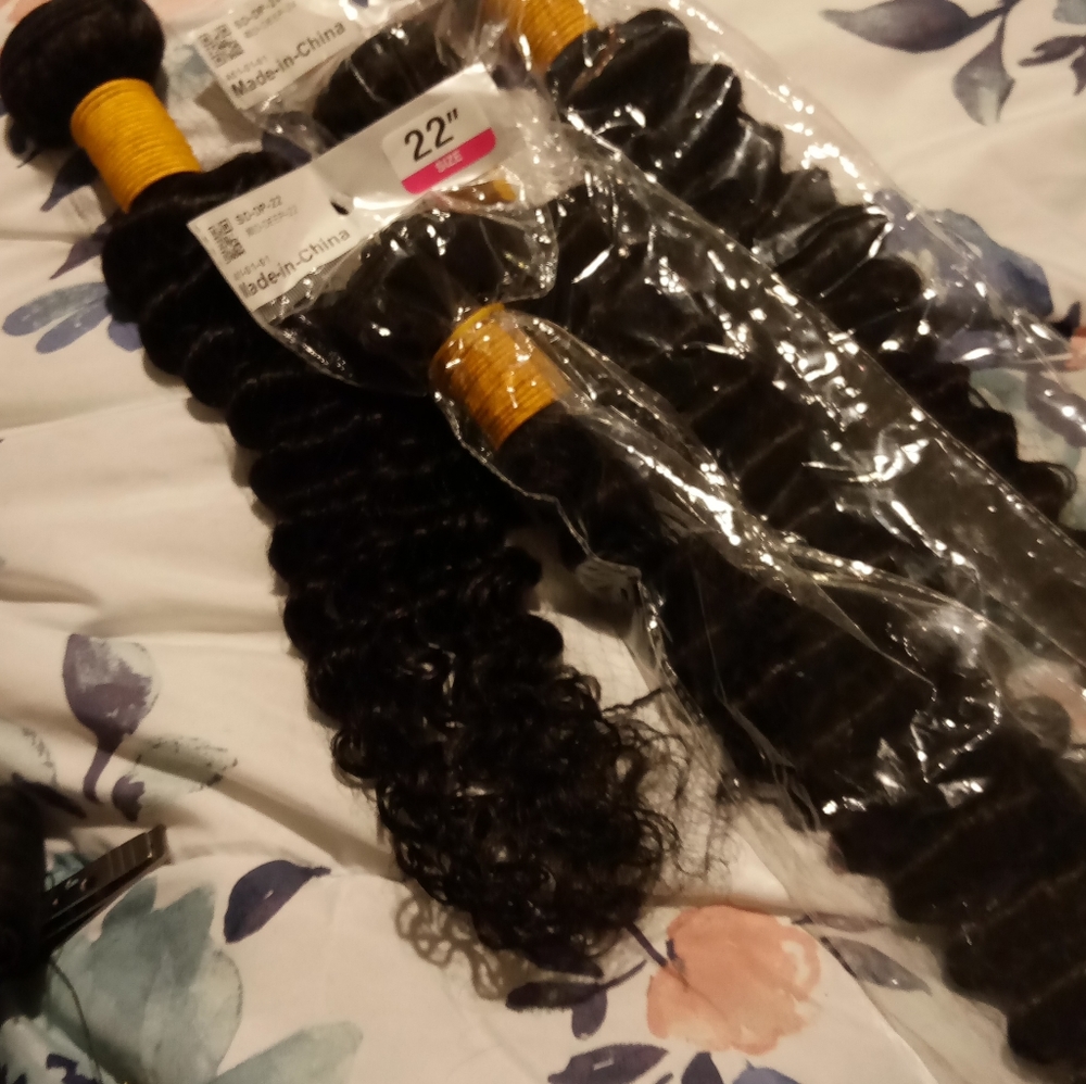 Brazilian Deep Wave Human Hair Bundles